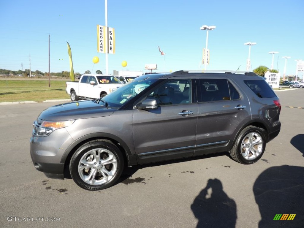 2013 Explorer Limited - Sterling Gray Metallic / Charcoal Black photo #5