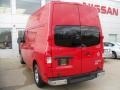 2012 Red Alert Nissan NV 2500 HD S High Roof  photo #4