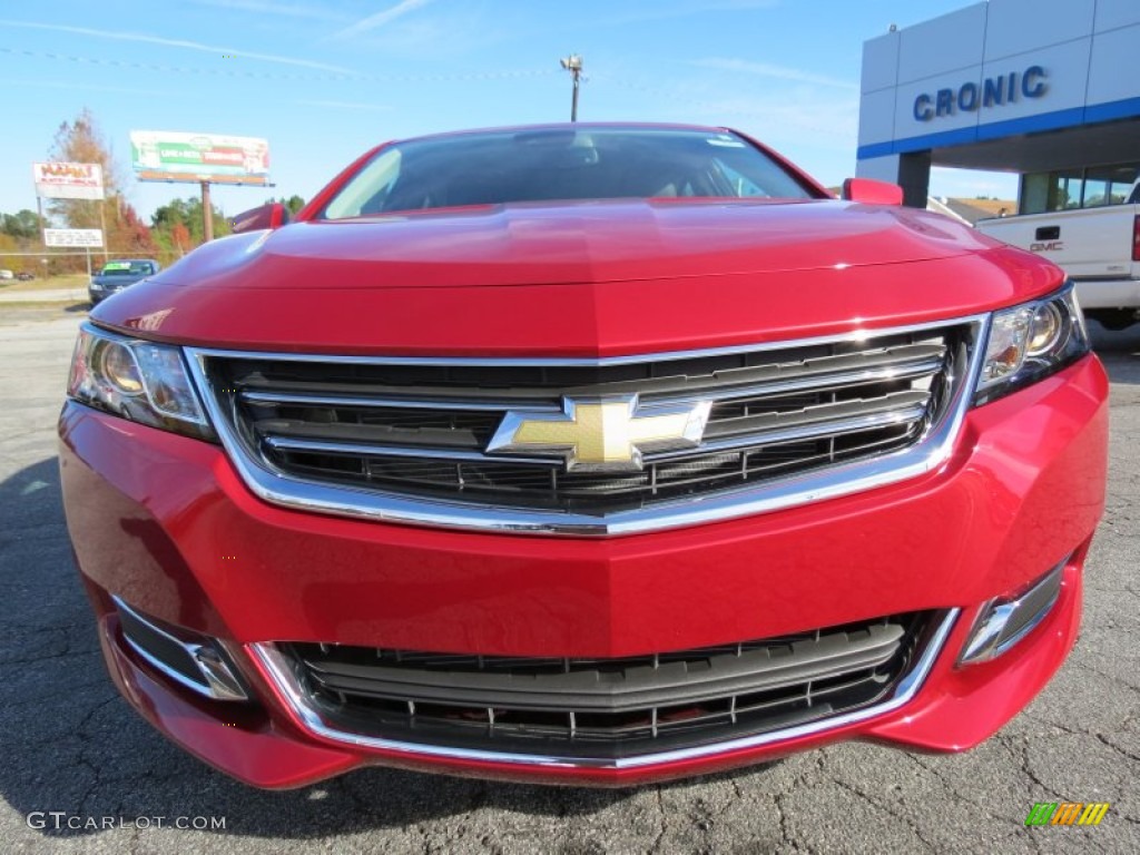 2014 Impala LT - Crystal Red Tintcoat / Jet Black/Brownstone photo #2
