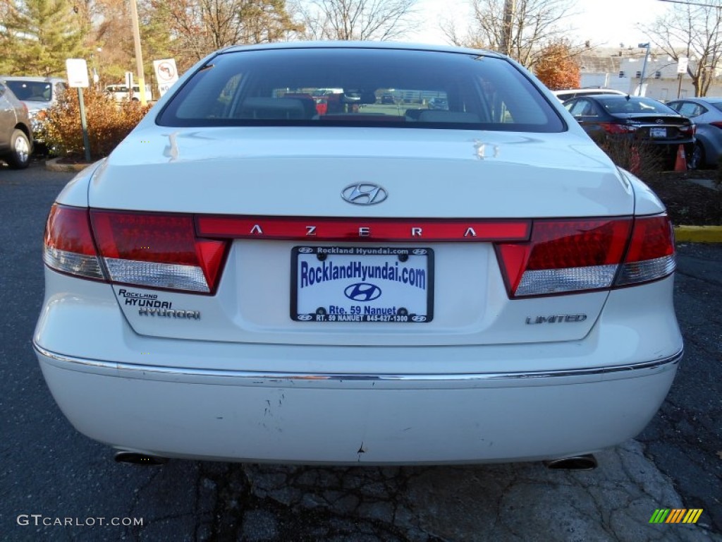 2006 Azera SE - Powder White Pearl / Black photo #5