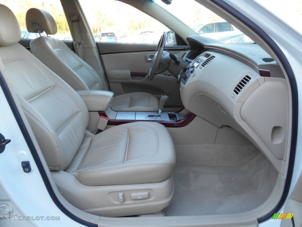 2006 Azera SE - Powder White Pearl / Black photo #25