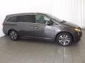 2014 Smoky Topaz Metallic Honda Odyssey Touring  photo #5