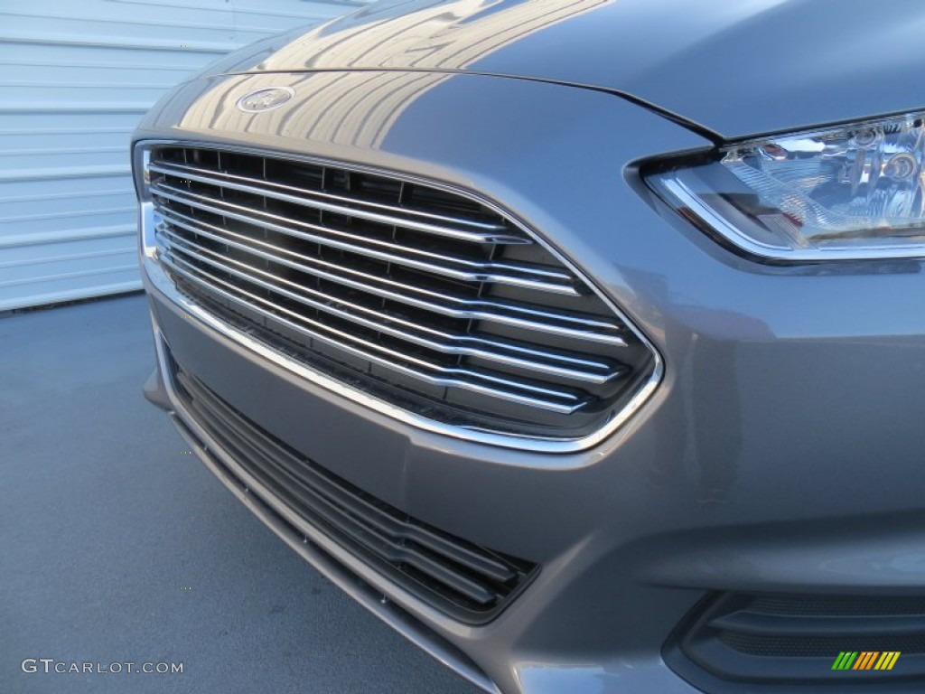 2014 Fusion SE - Sterling Gray / Charcoal Black photo #10