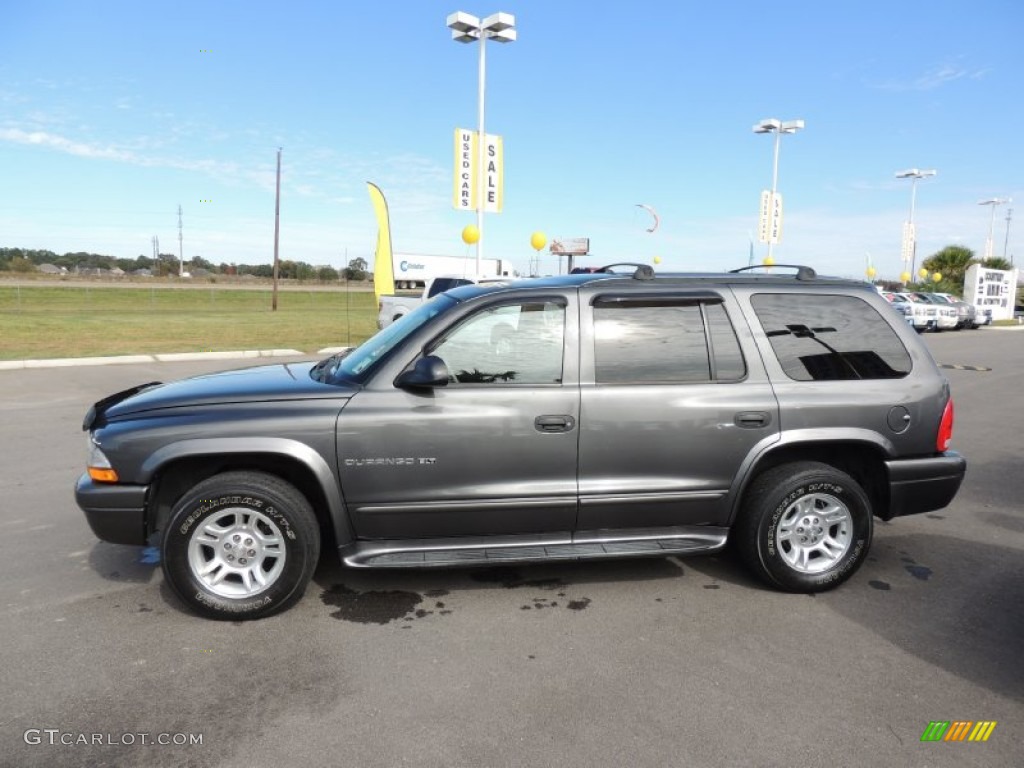 2001 Durango SLT - Graphite Metallic / Dark Slate Gray/Taupe photo #5