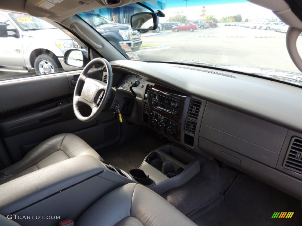 2001 Durango SLT - Graphite Metallic / Dark Slate Gray/Taupe photo #6