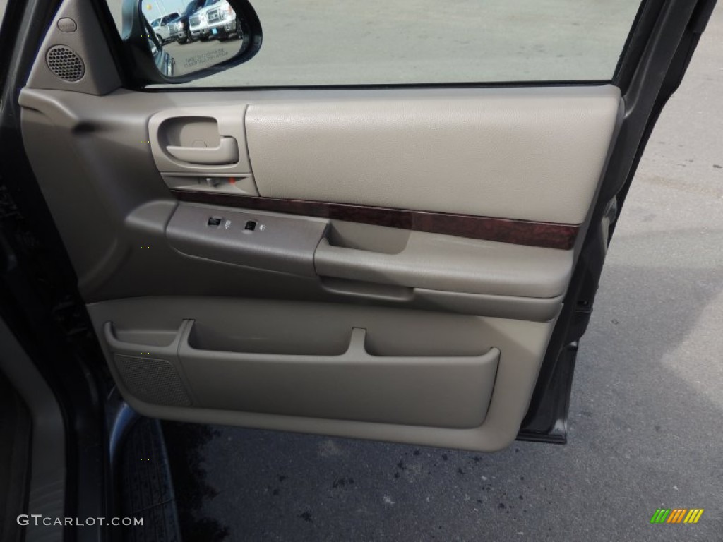 2001 Durango SLT - Graphite Metallic / Dark Slate Gray/Taupe photo #7