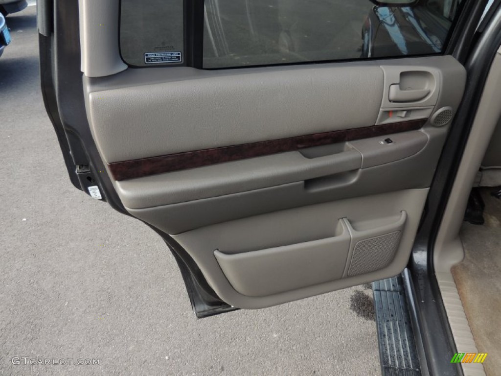 2001 Durango SLT - Graphite Metallic / Dark Slate Gray/Taupe photo #13