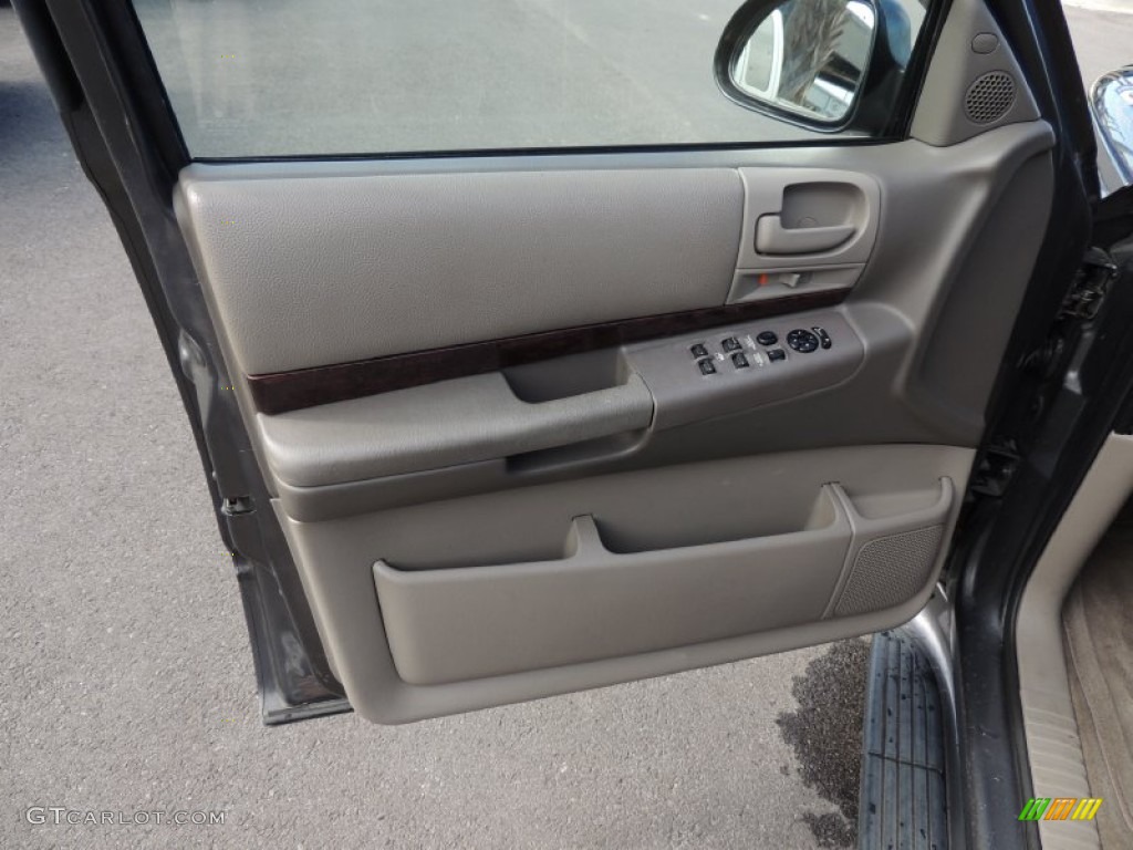2001 Durango SLT - Graphite Metallic / Dark Slate Gray/Taupe photo #15