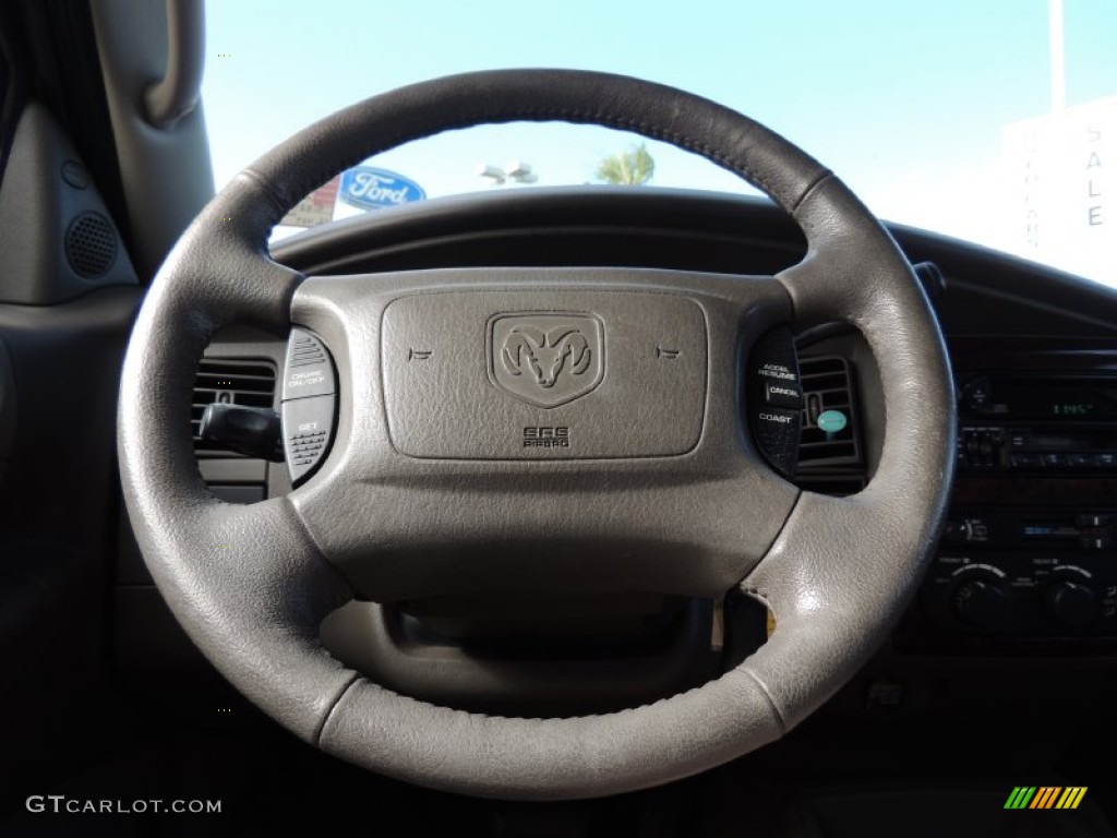 2001 Durango SLT - Graphite Metallic / Dark Slate Gray/Taupe photo #16