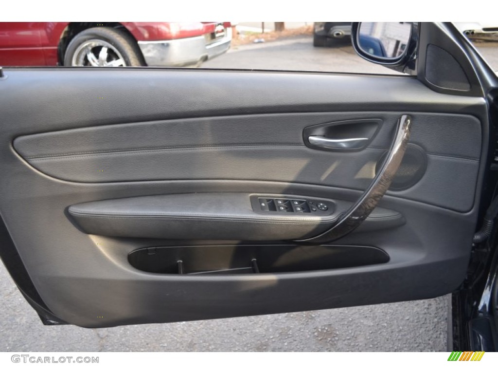 2011 1 Series 128i Convertible - Black Sapphire Metallic / Black photo #24