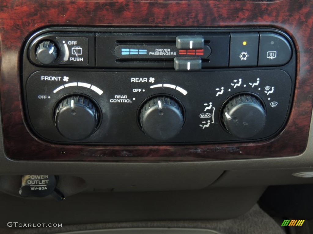 2001 Durango SLT - Graphite Metallic / Dark Slate Gray/Taupe photo #21