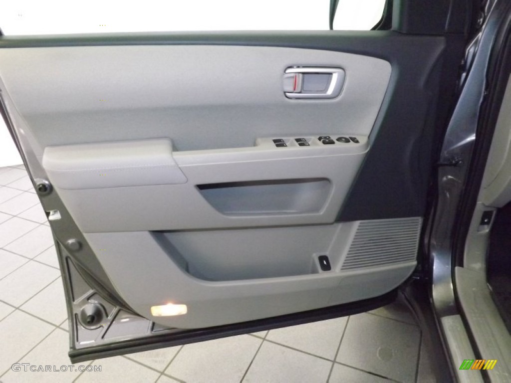 2014 Pilot EX - Modern Steel Metallic / Gray photo #9