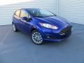 2014 Performance Blue Ford Fiesta SE Hatchback  photo #2