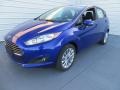 2014 Performance Blue Ford Fiesta SE Hatchback  photo #7