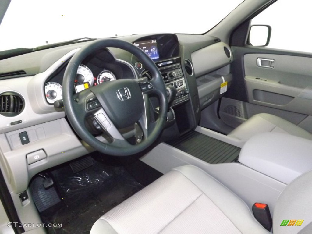 Gray Interior 2014 Honda Pilot EX Photo #88073301