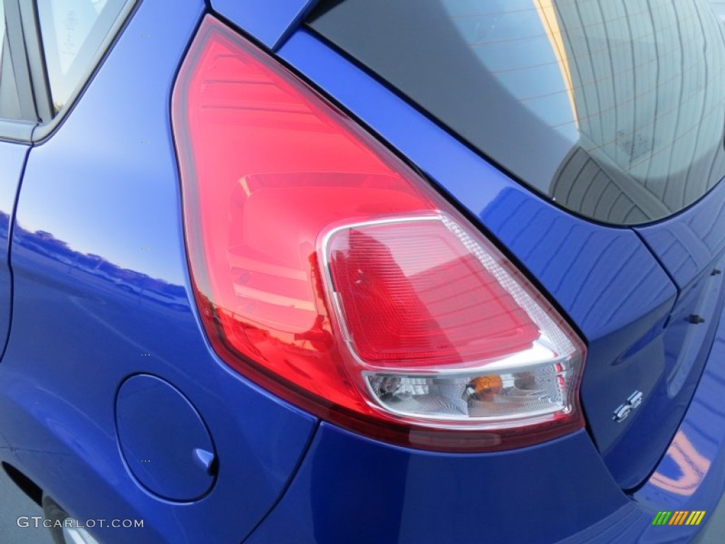2014 Fiesta SE Hatchback - Performance Blue / Charcoal Black photo #14