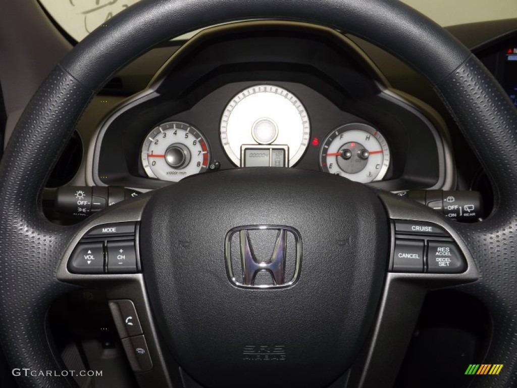 2014 Pilot EX - Alabaster Silver Metallic / Gray photo #19