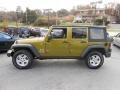 Rescue Green Metallic - Wrangler Unlimited X 4x4 Photo No. 4