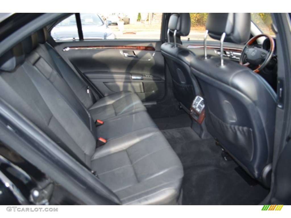 2008 S 550 4Matic Sedan - Black / Black photo #11