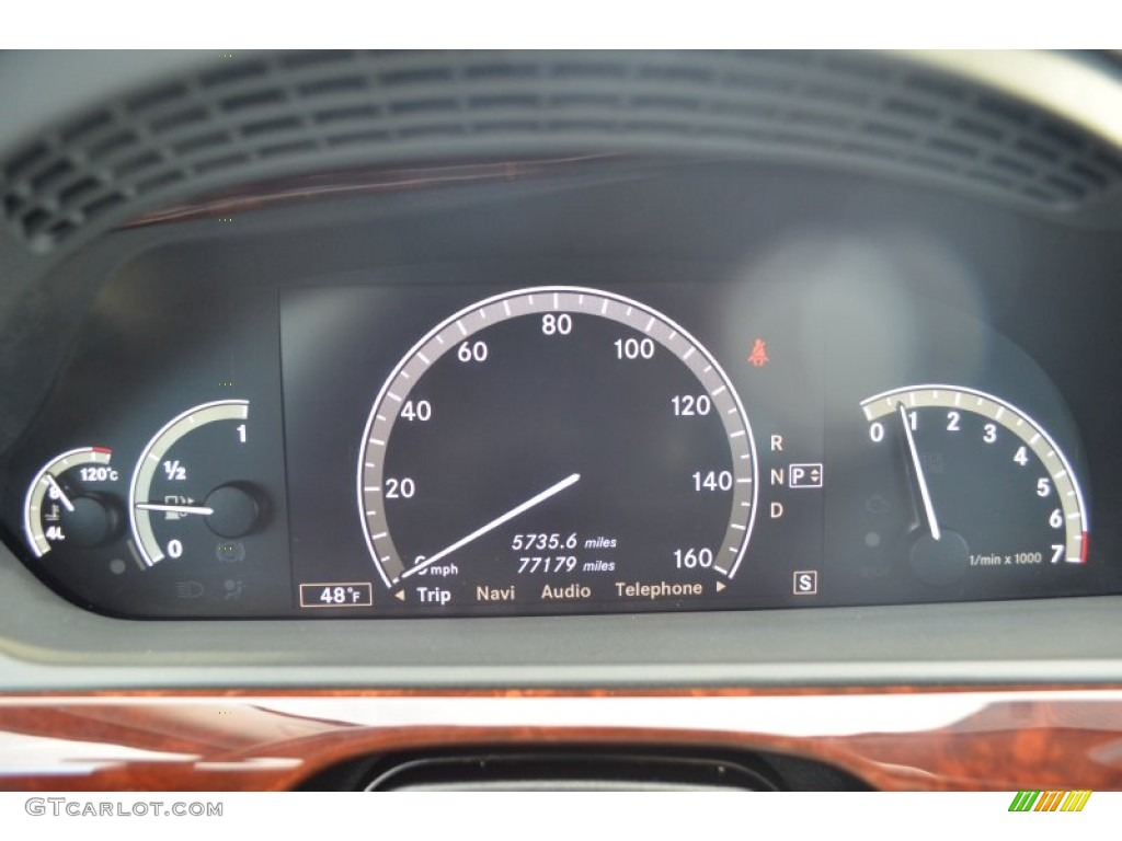 2008 S 550 4Matic Sedan - Black / Black photo #13