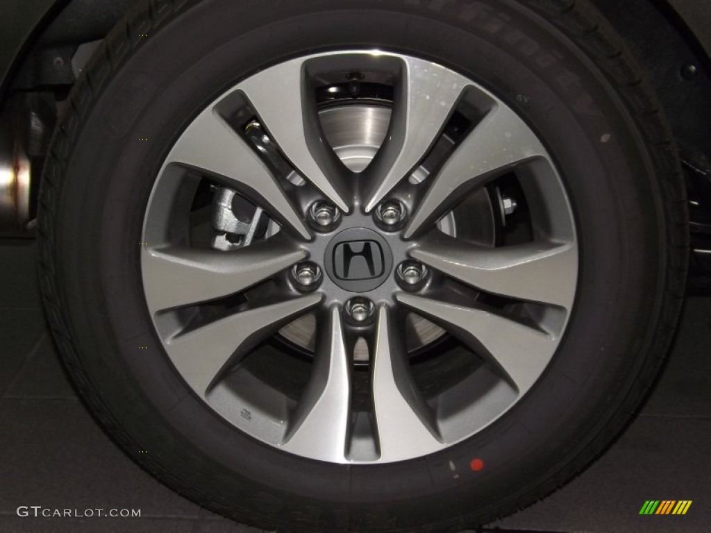2014 Accord LX Sedan - Hematite Metallic / Black photo #4