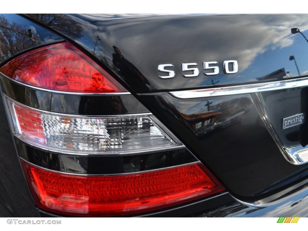 2008 S 550 4Matic Sedan - Black / Black photo #28