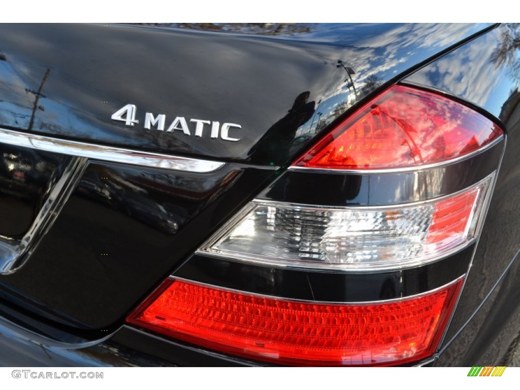 2008 S 550 4Matic Sedan - Black / Black photo #29
