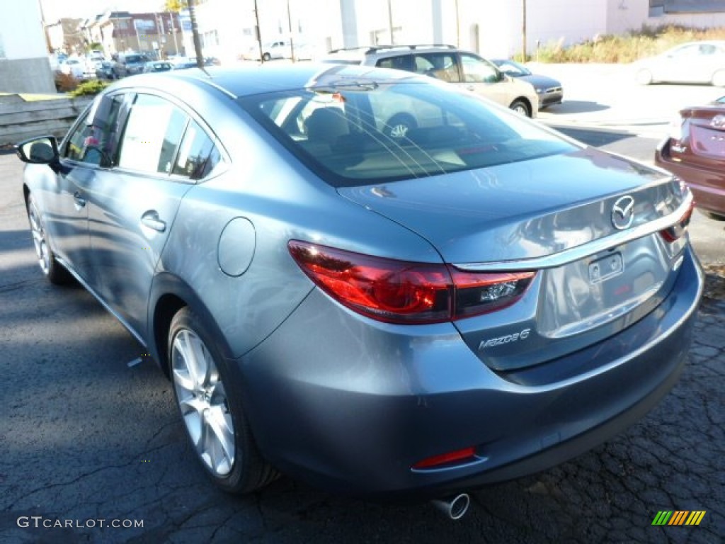 2014 MAZDA6 Touring - Blue Reflex Mica / Black photo #3