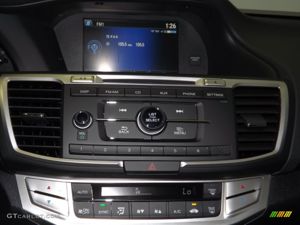 2014 Accord LX Sedan - Hematite Metallic / Black photo #15