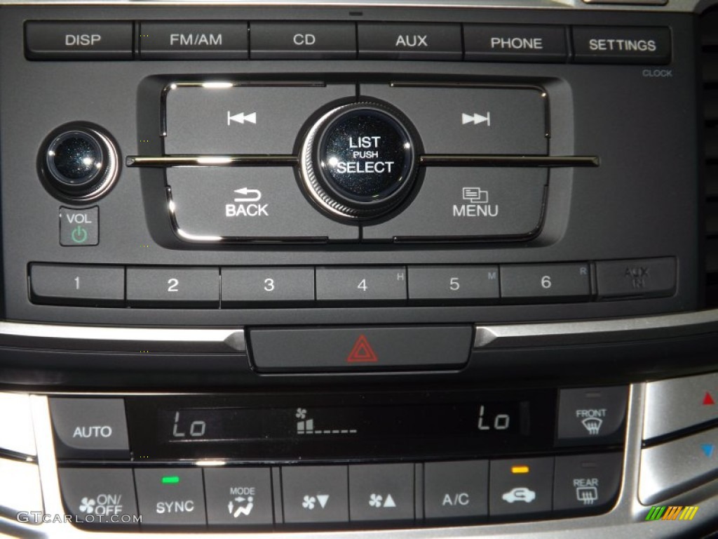 2014 Accord LX Sedan - Hematite Metallic / Black photo #19