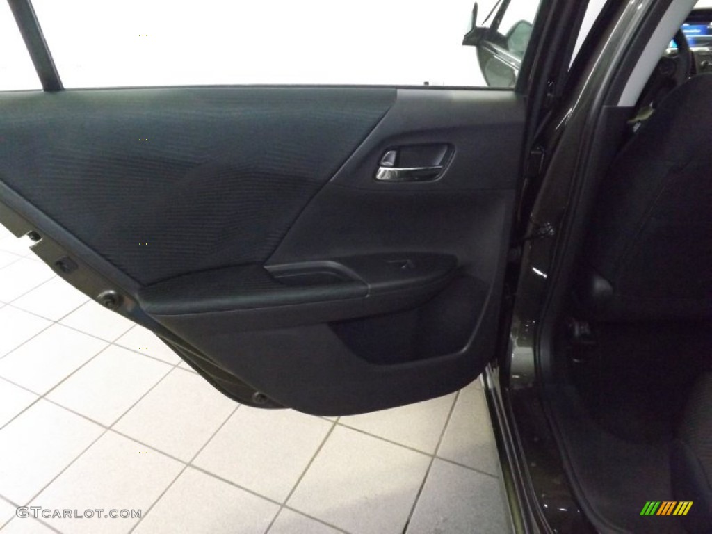 2014 Accord LX Sedan - Hematite Metallic / Black photo #26