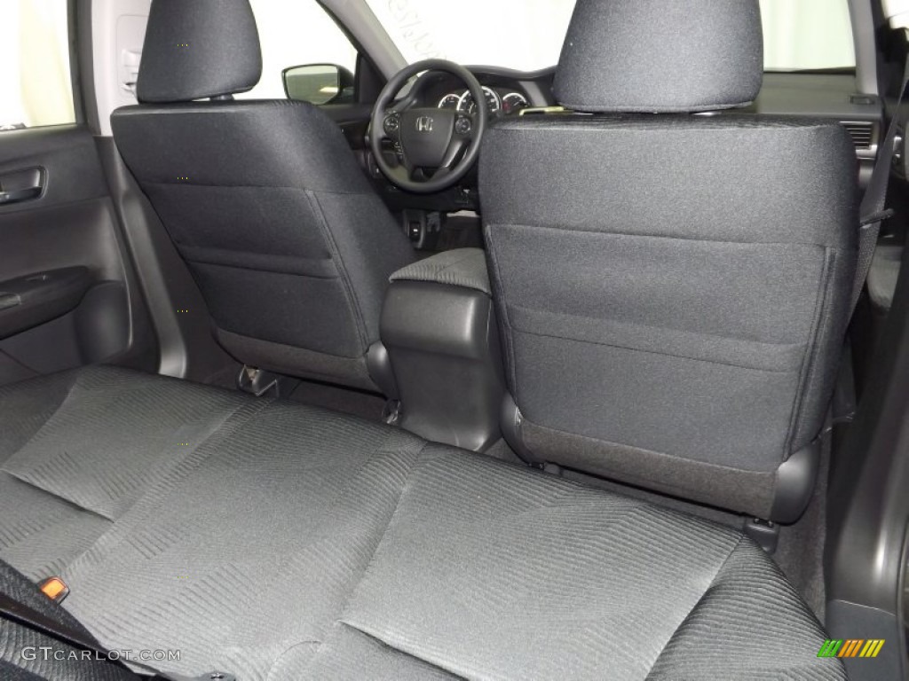 2014 Accord LX Sedan - Hematite Metallic / Black photo #30