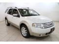 White Suede 2009 Ford Taurus X Eddie Bauer