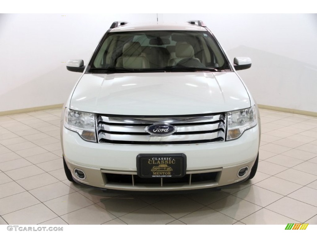 2009 Taurus X Eddie Bauer - White Suede / Camel photo #2