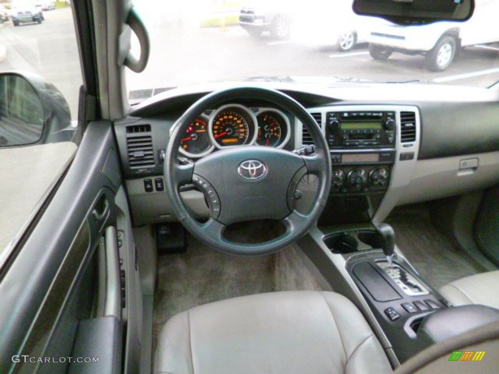 2004 4Runner Limited 4x4 - Galactic Gray Mica / Taupe photo #15