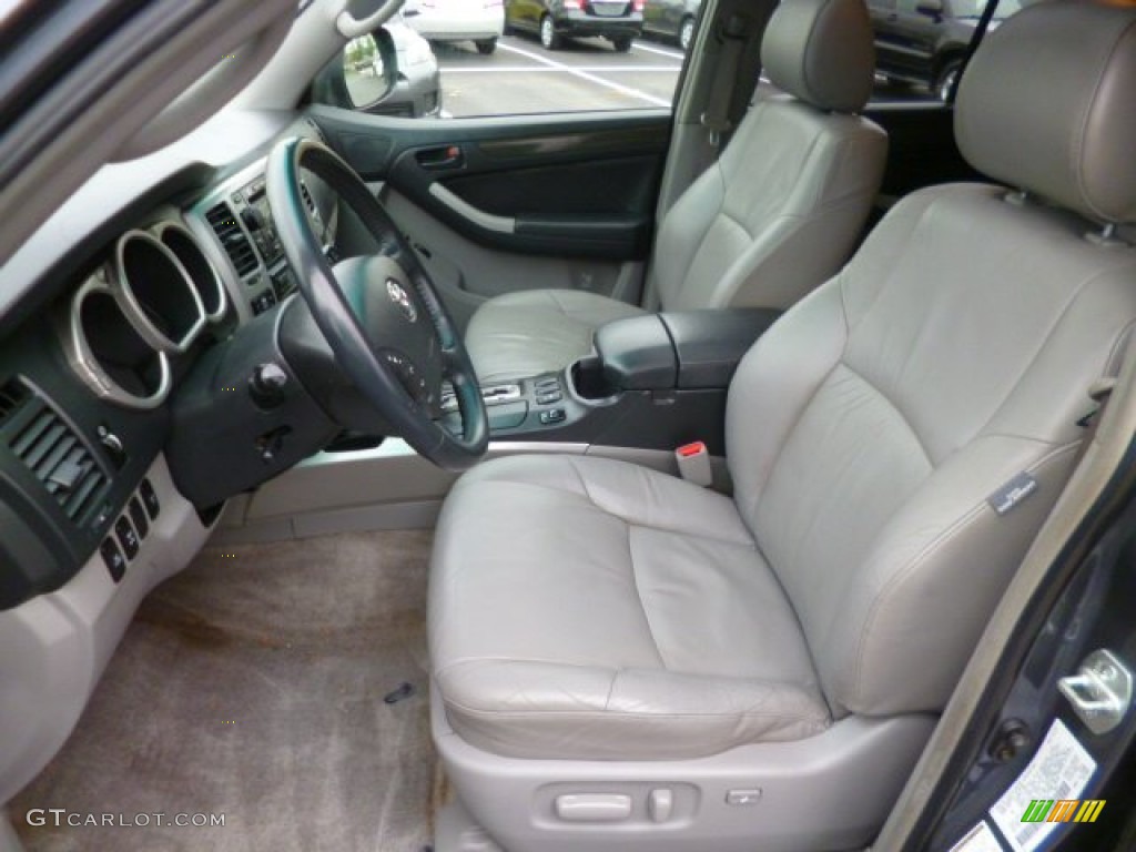 2004 4Runner Limited 4x4 - Galactic Gray Mica / Taupe photo #16