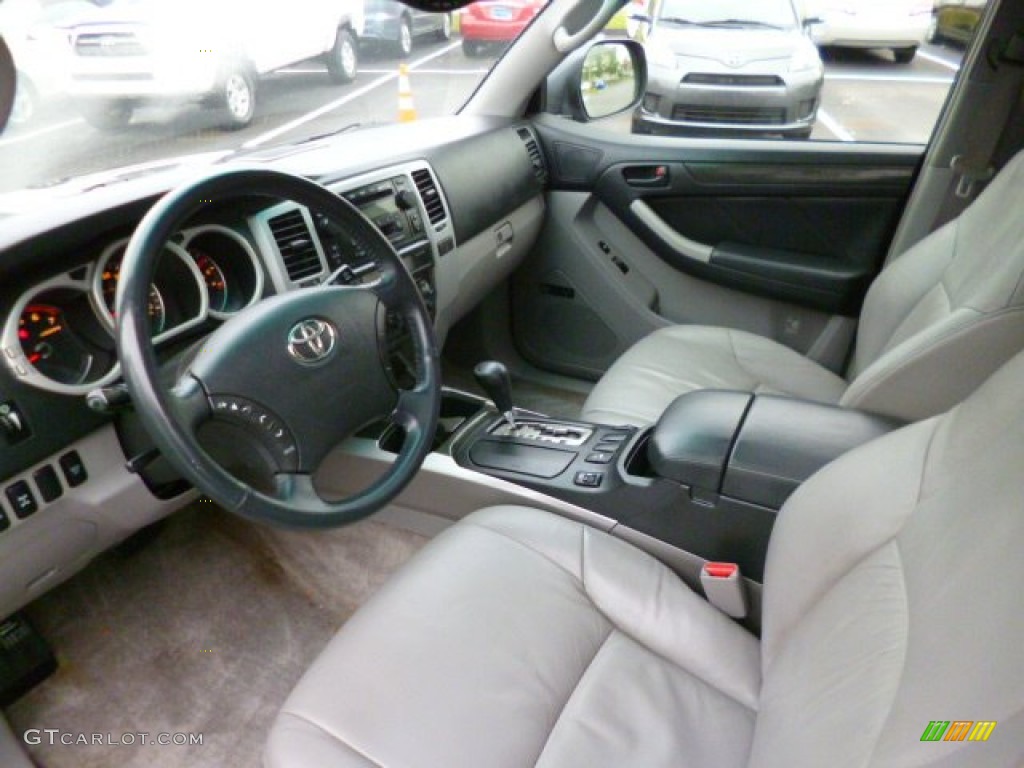 2004 4Runner Limited 4x4 - Galactic Gray Mica / Taupe photo #17