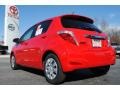 2014 Absolutely Red Toyota Yaris L 5 Door  photo #18