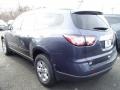 2014 Atlantis Blue Metallic Chevrolet Traverse LS AWD  photo #2