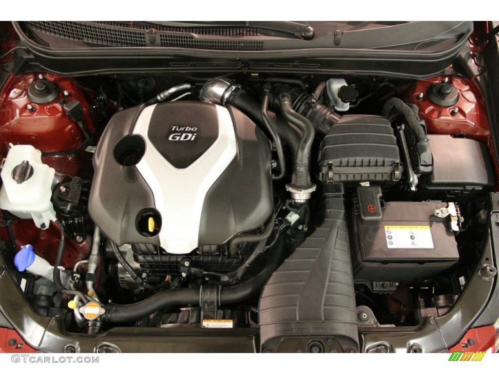 2011 Sonata SE 2.0T - Venetian Red / Black photo #14