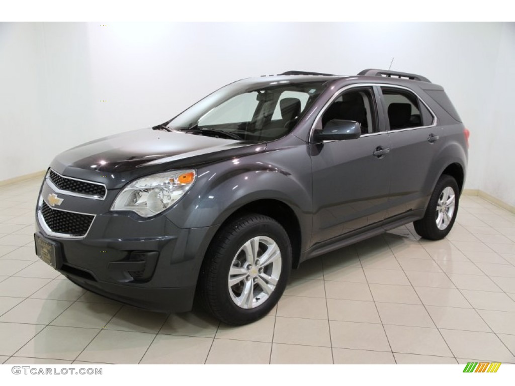 2011 Equinox LT - Cyber Gray Metallic / Jet Black photo #3