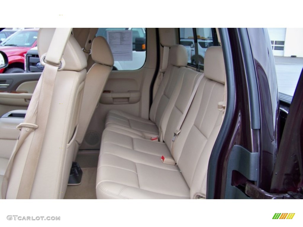 2008 Sierra 1500 SLE Extended Cab 4x4 - Dark Crimson Metallic / Light Cashmere photo #14