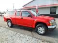 2005 Victory Red Chevrolet Colorado Z71 Extended Cab 4x4  photo #7