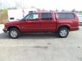 Dark Cherry Red Metallic - S10 LS Crew Cab 4x4 Photo No. 1