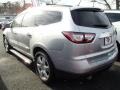 2014 Silver Ice Metallic Chevrolet Traverse LTZ AWD  photo #2