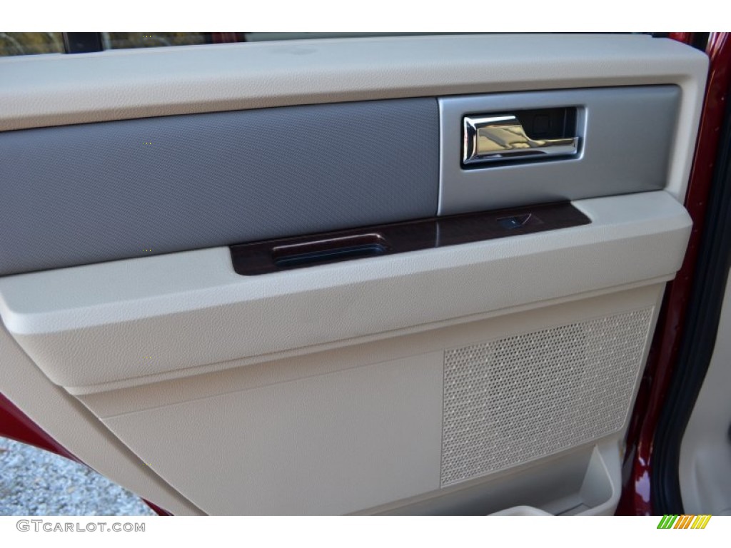 2014 Expedition XLT - Ruby Red / Camel photo #7
