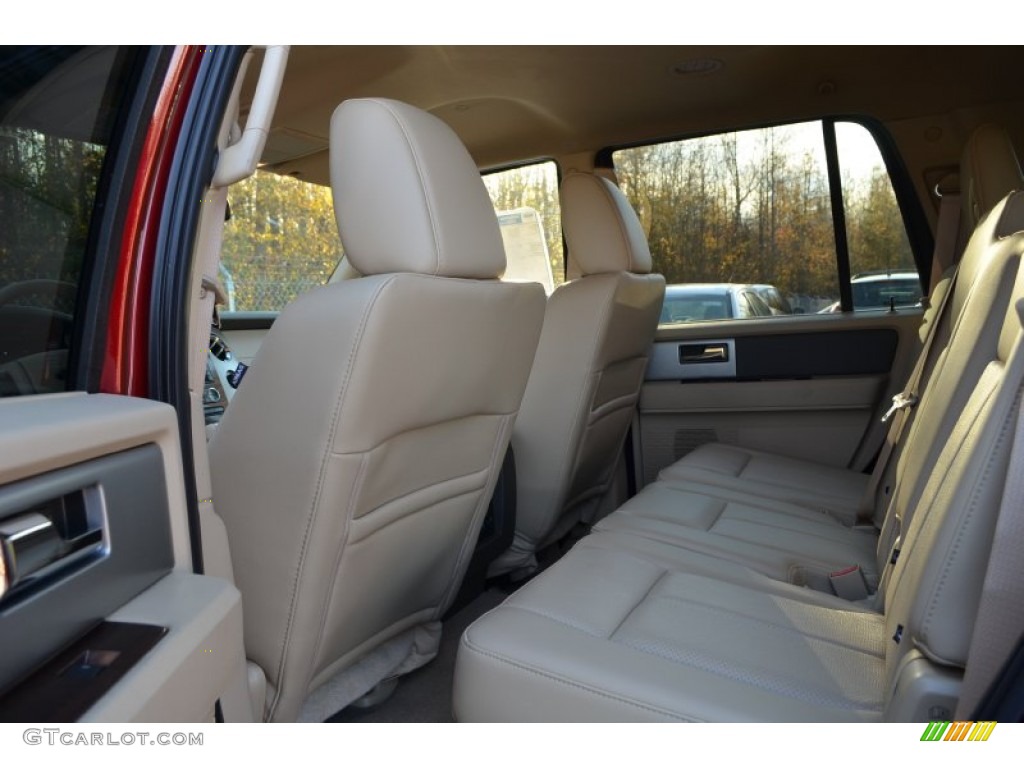2014 Expedition XLT - Ruby Red / Camel photo #8