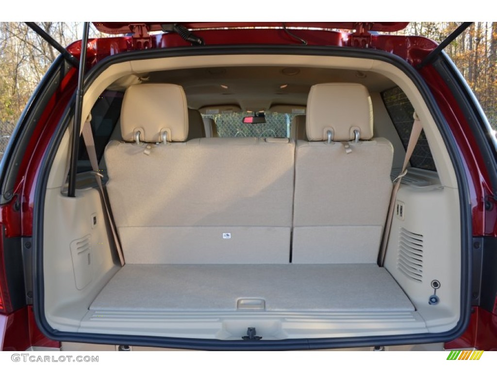 2014 Expedition XLT - Ruby Red / Camel photo #9