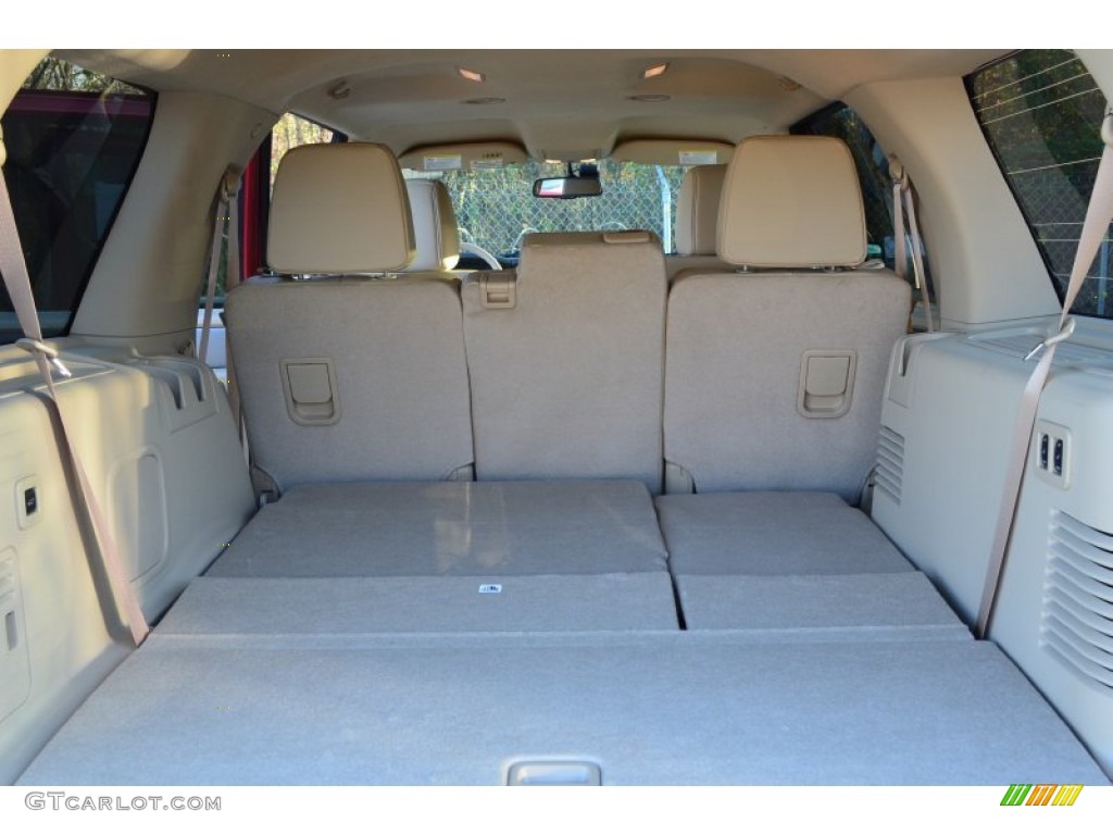 2014 Expedition XLT - Ruby Red / Camel photo #11