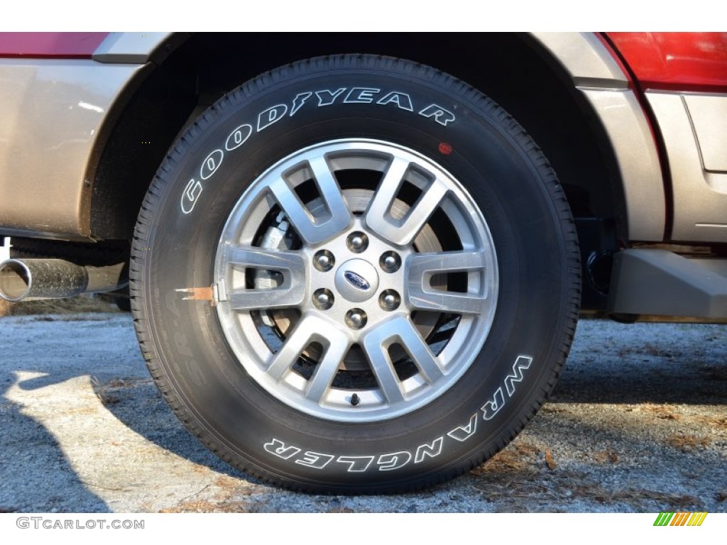 2014 Expedition XLT - Ruby Red / Camel photo #15